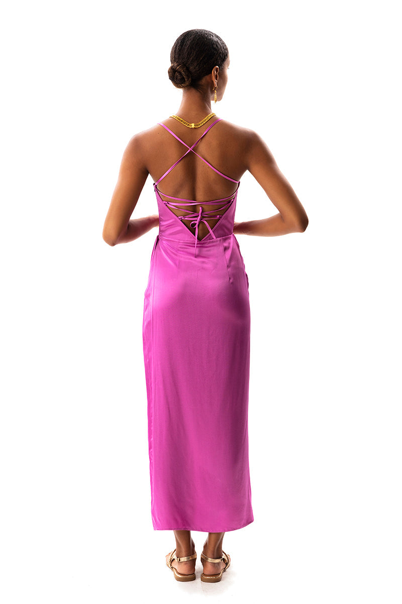 Movom Swimwear-Santo Maxi Bustier Dress🌱-Elbise-4-Milagron.com