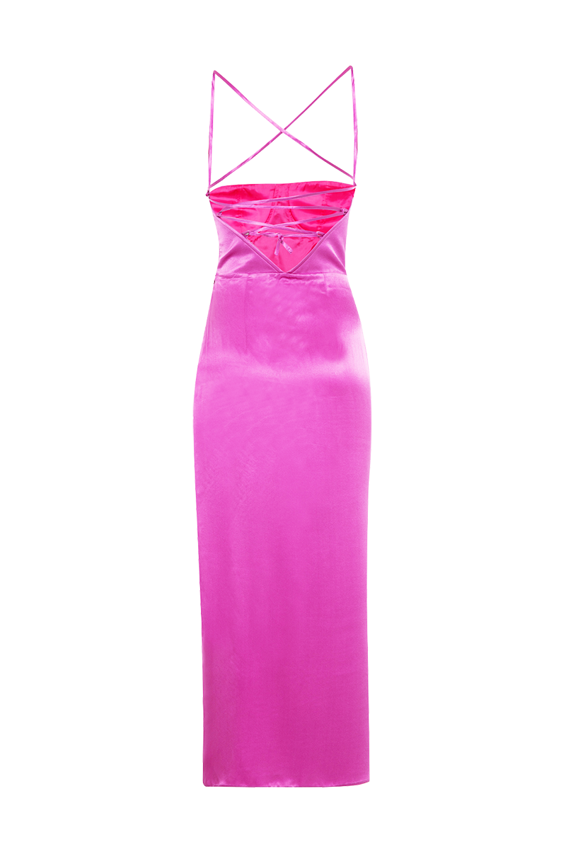 Movom Swimwear-Santo Maxi Bustier Dress🌱-Elbise-6-Milagron.com