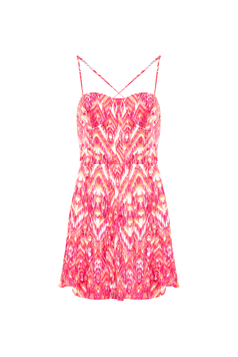 Movom Swimwear-Santo Mini Bustier Dress🌱-Elbise-4-Milagron.com