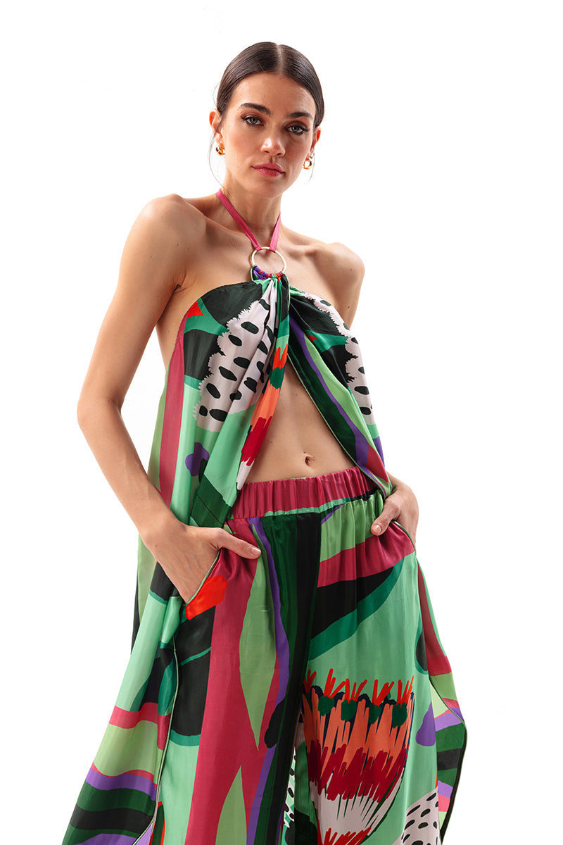 Movom Swimwear-Sylvia Blouse Dress-Bluz-1-Milagron.com