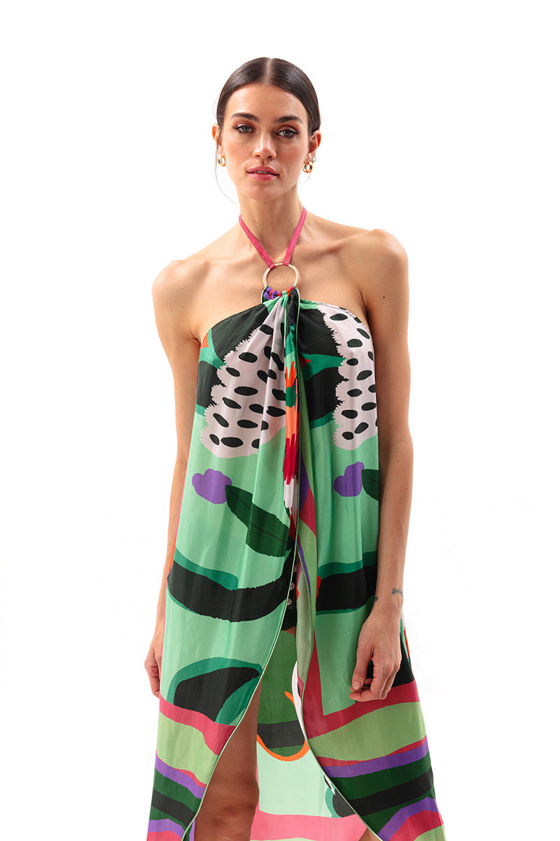 Movom Swimwear-Sylvia Blouse Dress-Bluz-2-Milagron.com