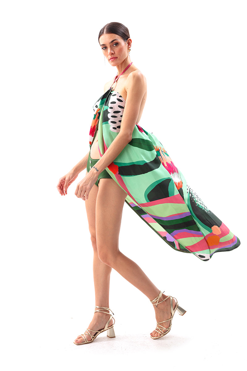 Movom Swimwear-Sylvia Blouse Dress-Bluz-4-Milagron.com