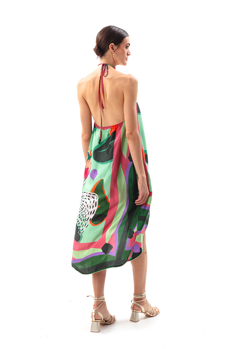 Movom Swimwear-Sylvia Blouse Dress-Bluz-6-Milagron.com