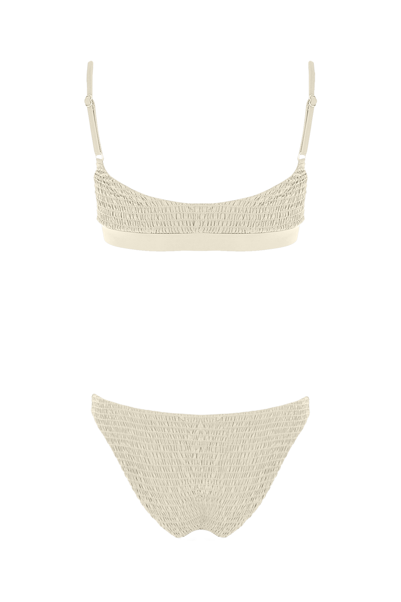 Movom Swimwear-Yalu Smock Bandeau Bikini-Bikini & Mayo-5-Milagron.com