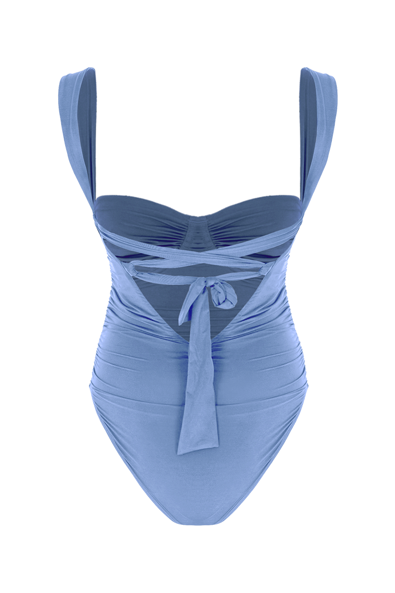 Movom Swimwear-Zion Ruched Underwire Swimsuit-Bikini & Mayo-6-Milagron.com