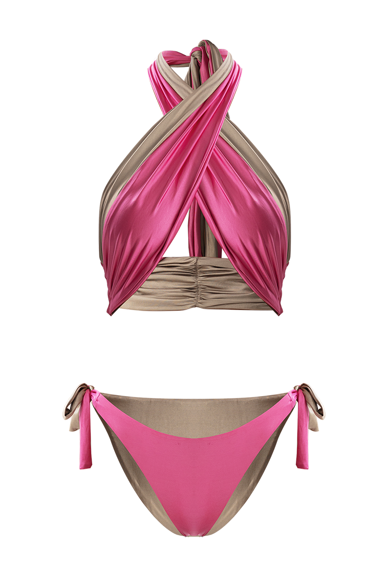 Movom Swimwear-Zuni Criss Cross Bikini-Bikini & Mayo-4-Milagron.com