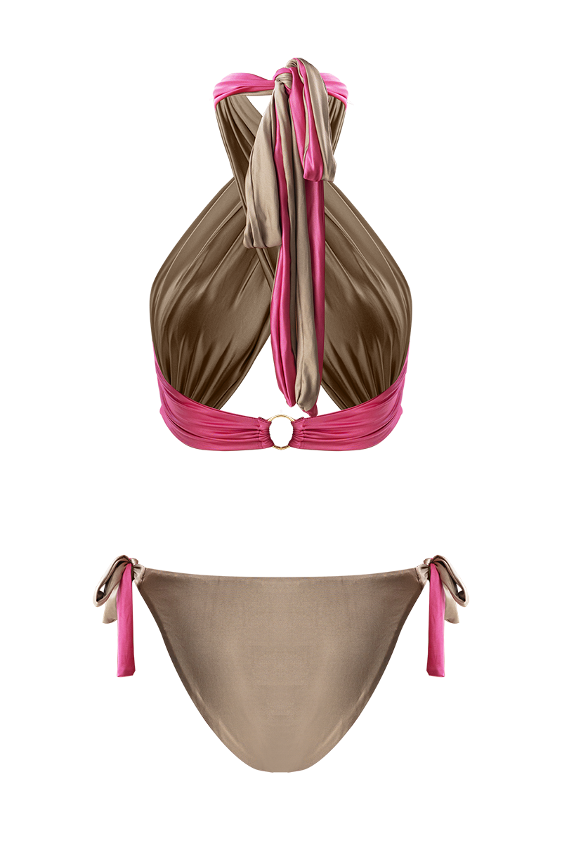 Movom Swimwear-Zuni Criss Cross Bikini-Bikini & Mayo-5-Milagron.com