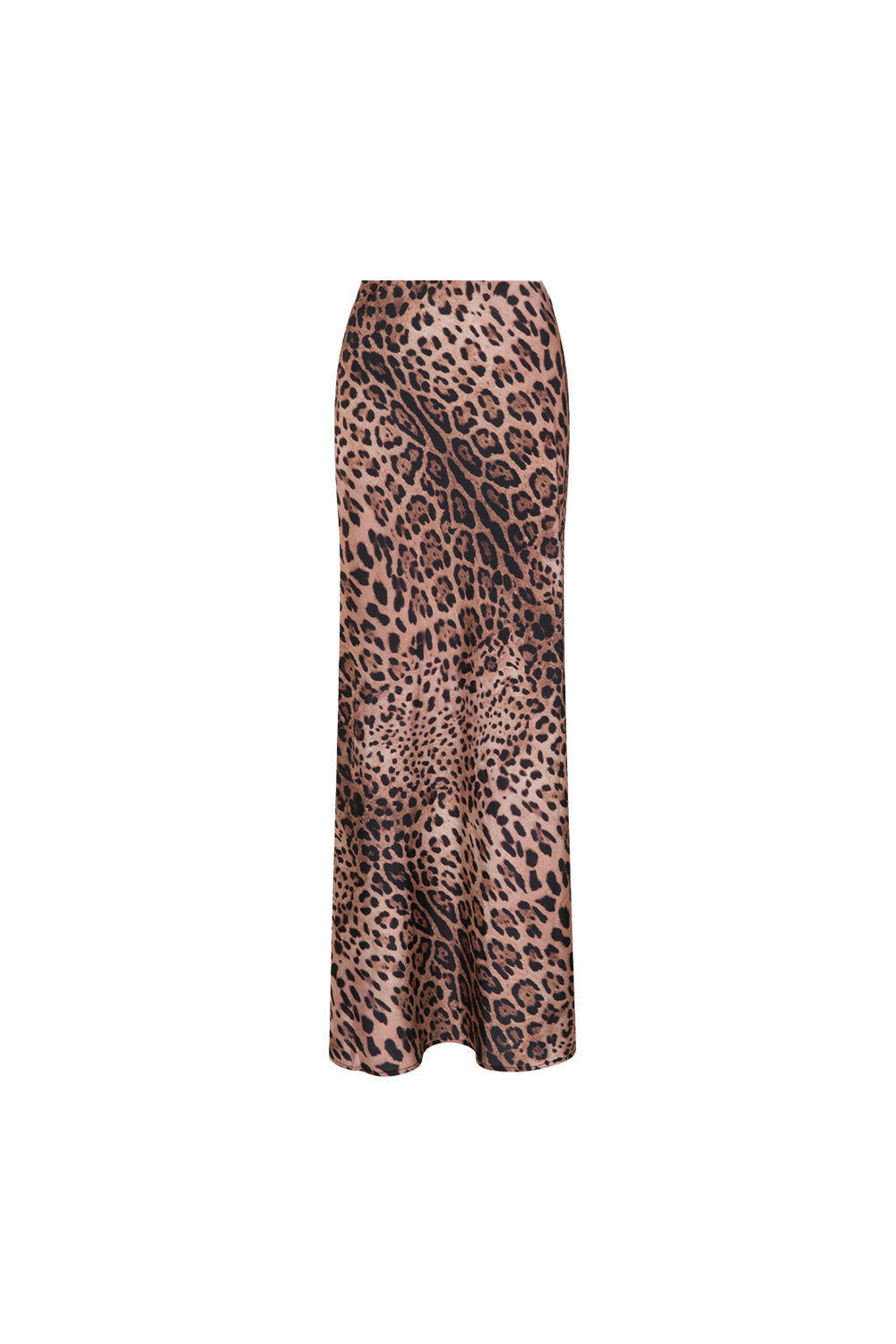 Mozto-Larissa Leopar Printed Maxi Skirt-Etek-2-Milagron.com