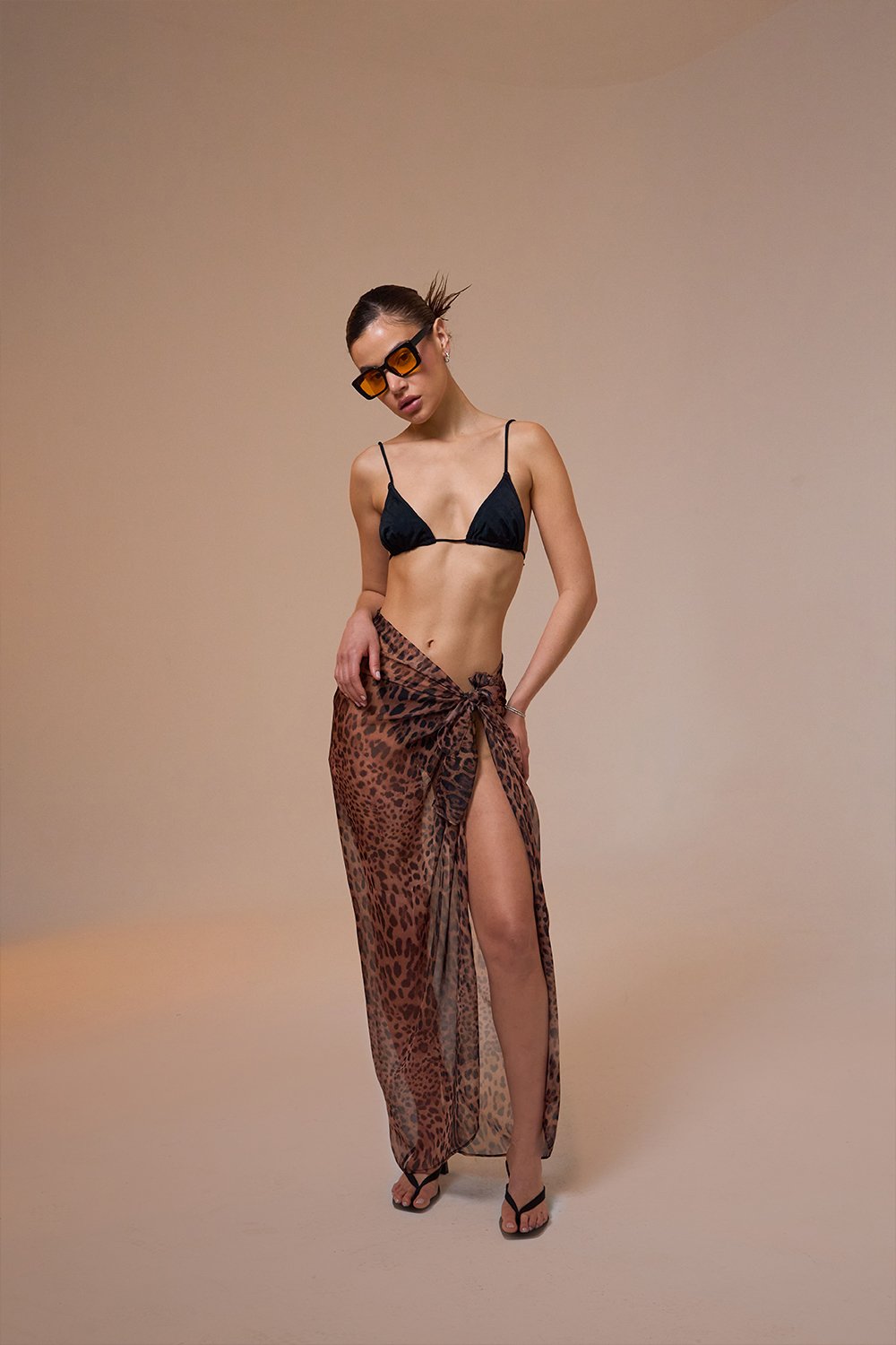 Mozto-Libra Leopard Printed Pareo-Pareo & Bandana-1-Milagron.com
