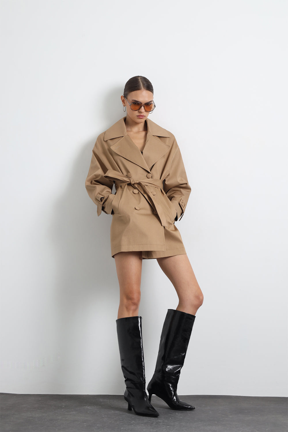 Serave Mini Camel Trençkot - 0