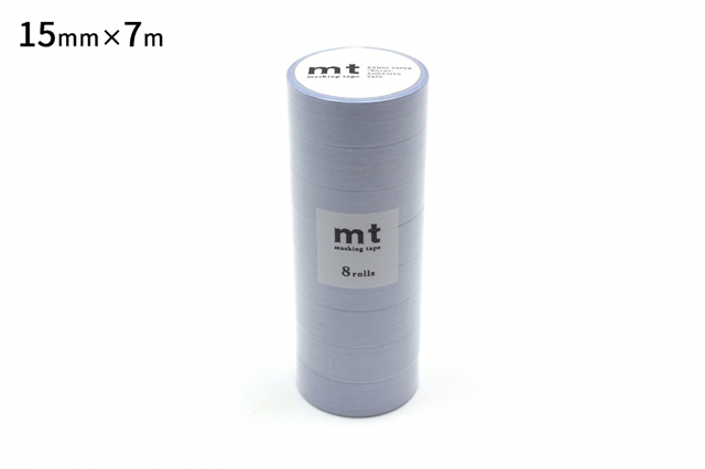 Kamo-I Masking Washi Tape 15Mm×7M×8 Rolls Pastel Ultramarine