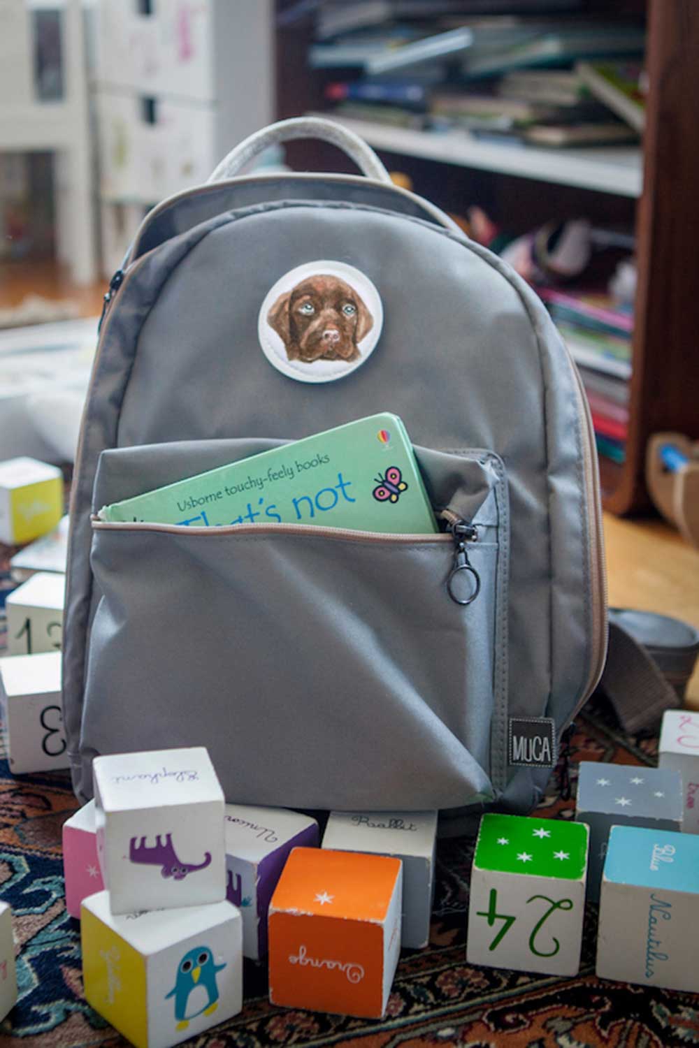 Muca-Gri Gogi - Sırt Çantası-Sırt Çantası-6-Milagron.com