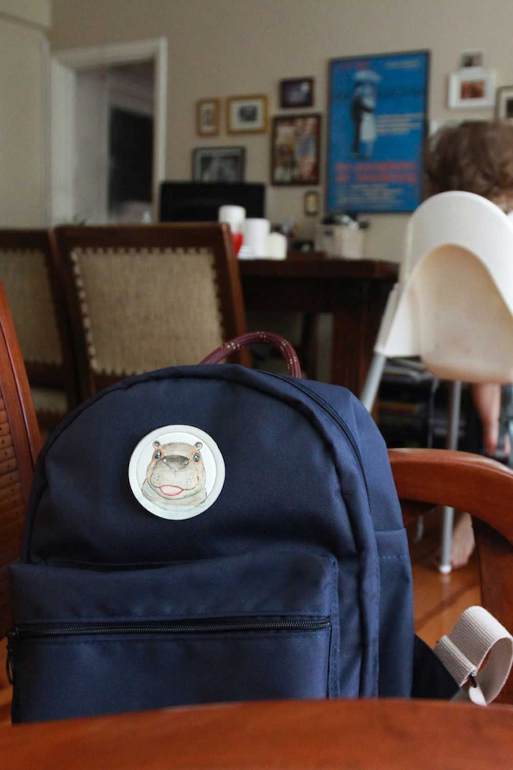 Muca-Lacivert Gogi Set - Bebek Bakım Sırt Çanta Seti-Sırt Çantası-5-Milagron.com