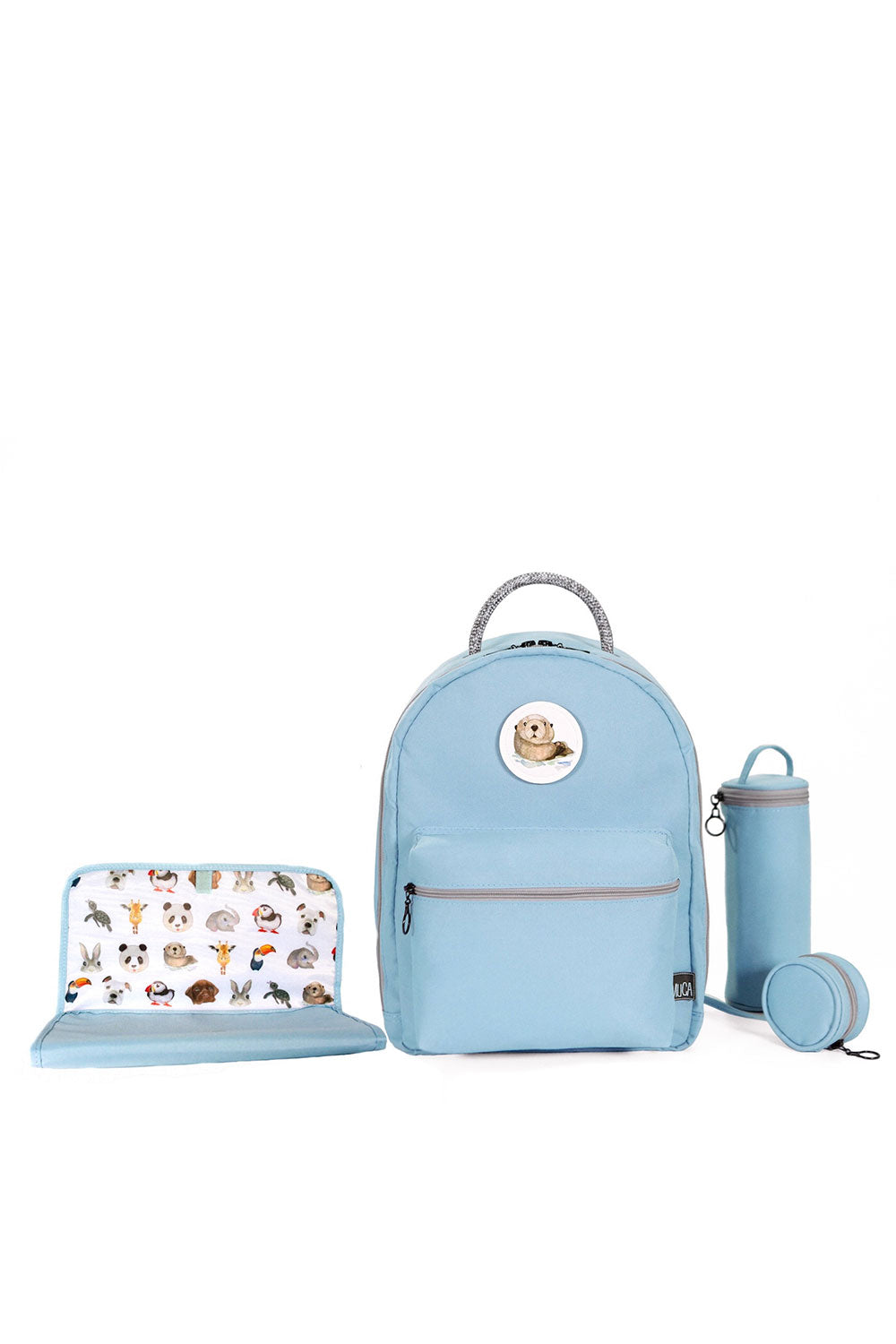 Muca-Mavi Gogi Set - Bebek Bakım Sırt Çanta Set-Sırt Çantası-1-Milagron.com
