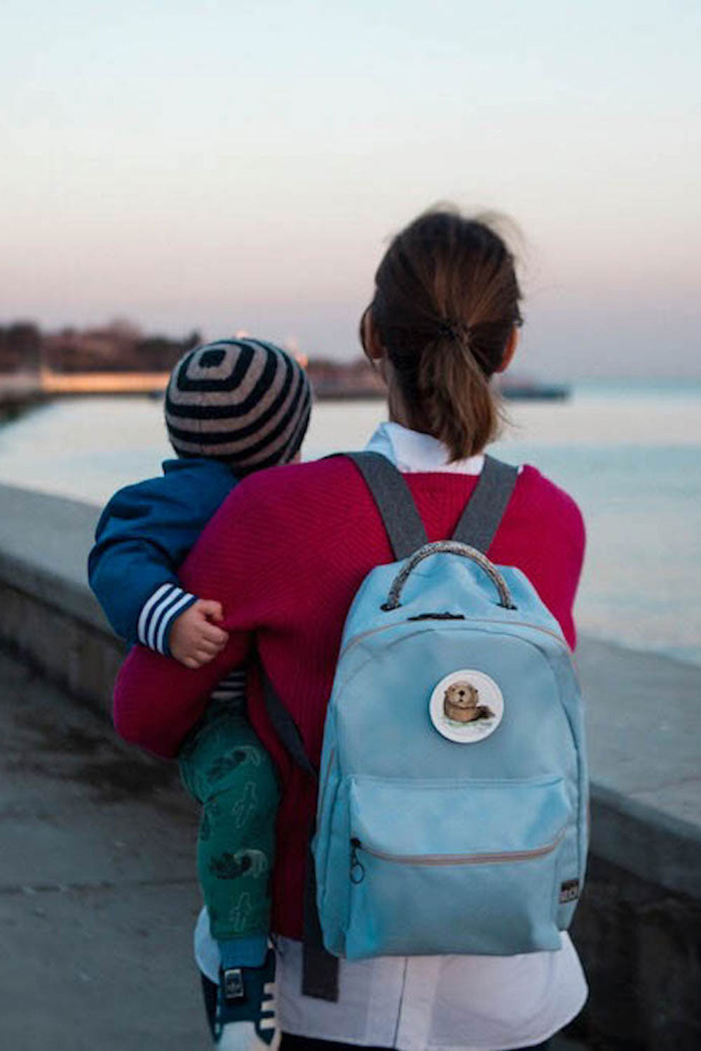 Muca-Mavi Gogi Set - Bebek Bakım Sırt Çanta Set-Sırt Çantası-7-Milagron.com