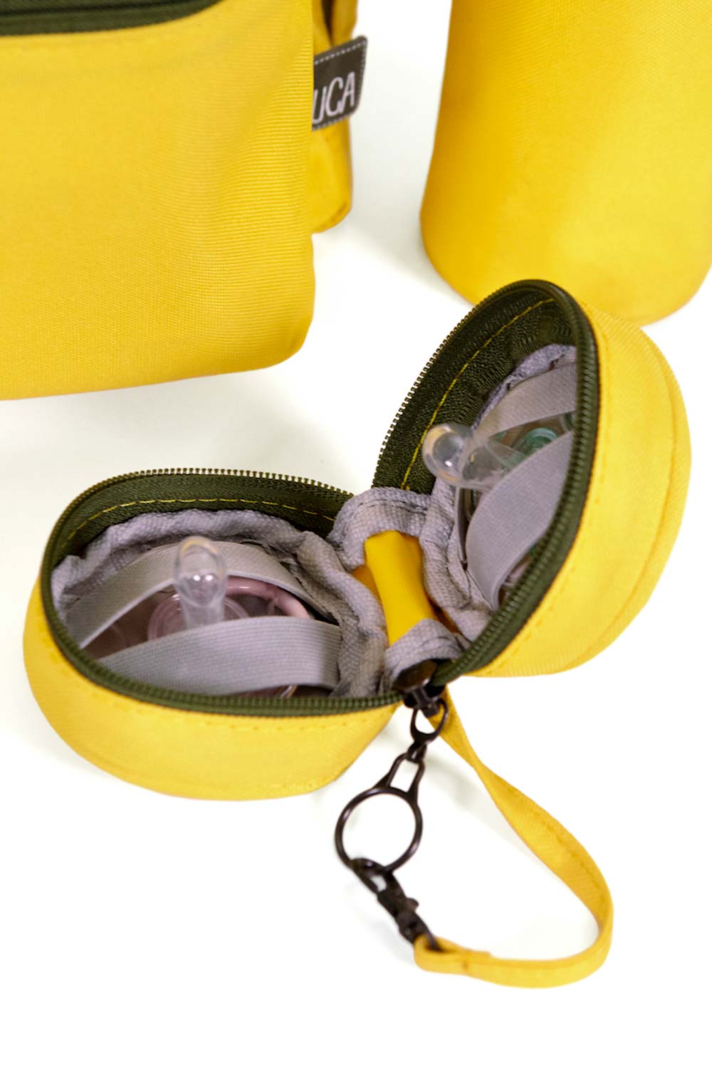 Muca-Sarı Gogi Set - Bebek Bakım Sırt Çanta Seti-Sırt Çantası-3-Milagron.com