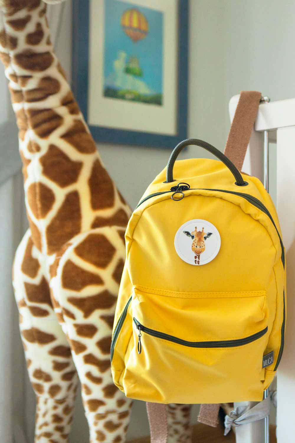 Muca-Sarı Gogi Set - Bebek Bakım Sırt Çanta Seti-Sırt Çantası-4-Milagron.com