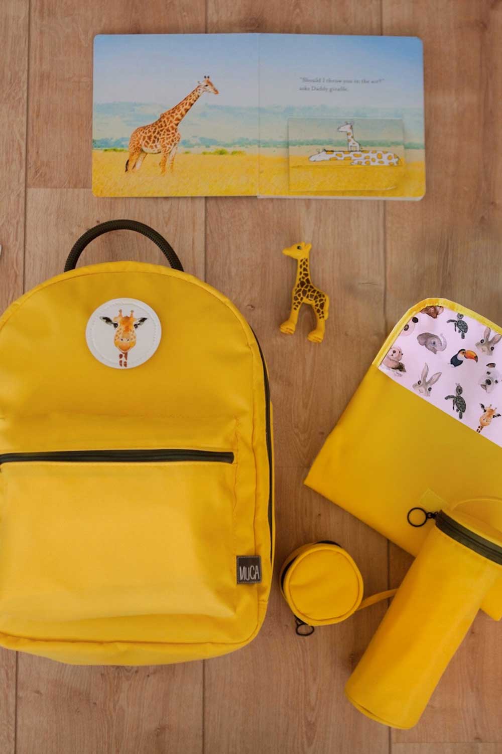 Muca-Sarı Gogi Set - Bebek Bakım Sırt Çanta Seti-Sırt Çantası-5-Milagron.com