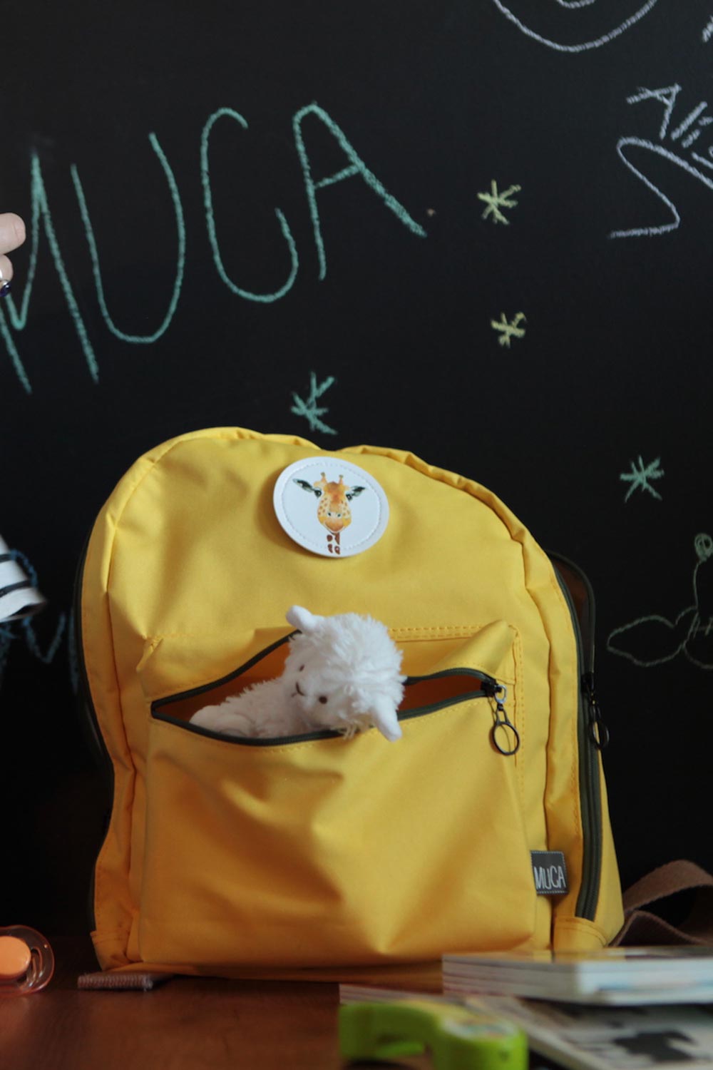 Muca-Sarı Gogi - Sırt Çantası-Sırt Çantası-4-Milagron.com