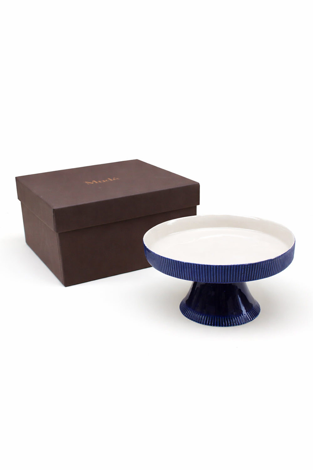 Fluted Ayaklı Sunum Tabağı - 10