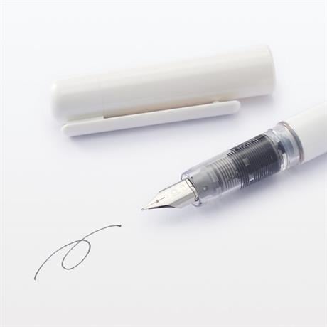 Muji-Dolma Kalem Beyaz F Uç-Dolma Kalem-2-Milagron.com