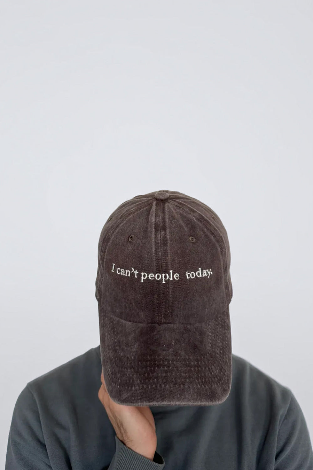Mujj Studio-I Can't People Today. Cap-Şapka-1-Milagron.com