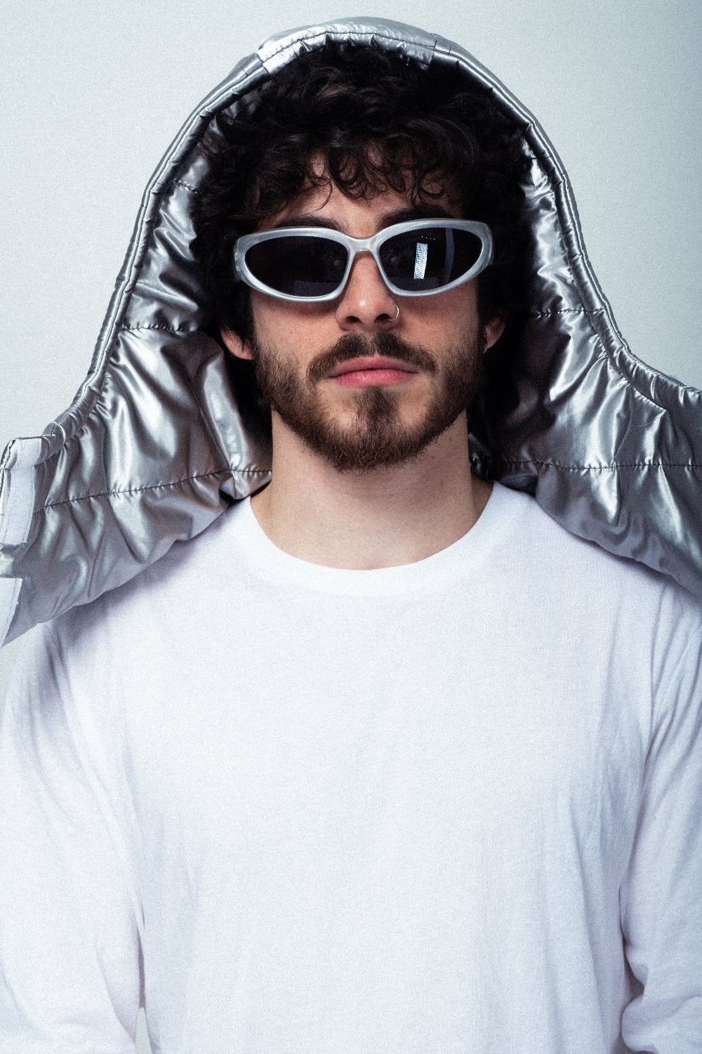 Mujj Studio-Meteoric Grey Quilted Balaclava-Balaclava-1-Milagron.com