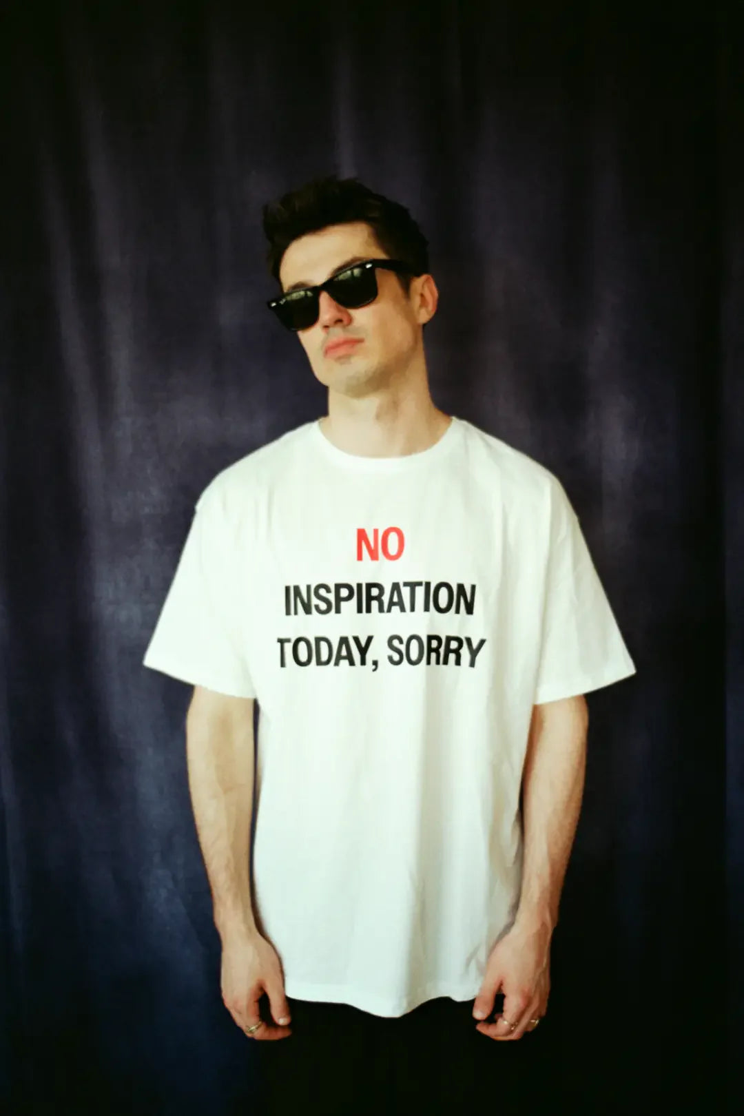 Mujj Studio-No Inspiration Today, Sorry T Shirt-T-Shirts-2-Milagron.com