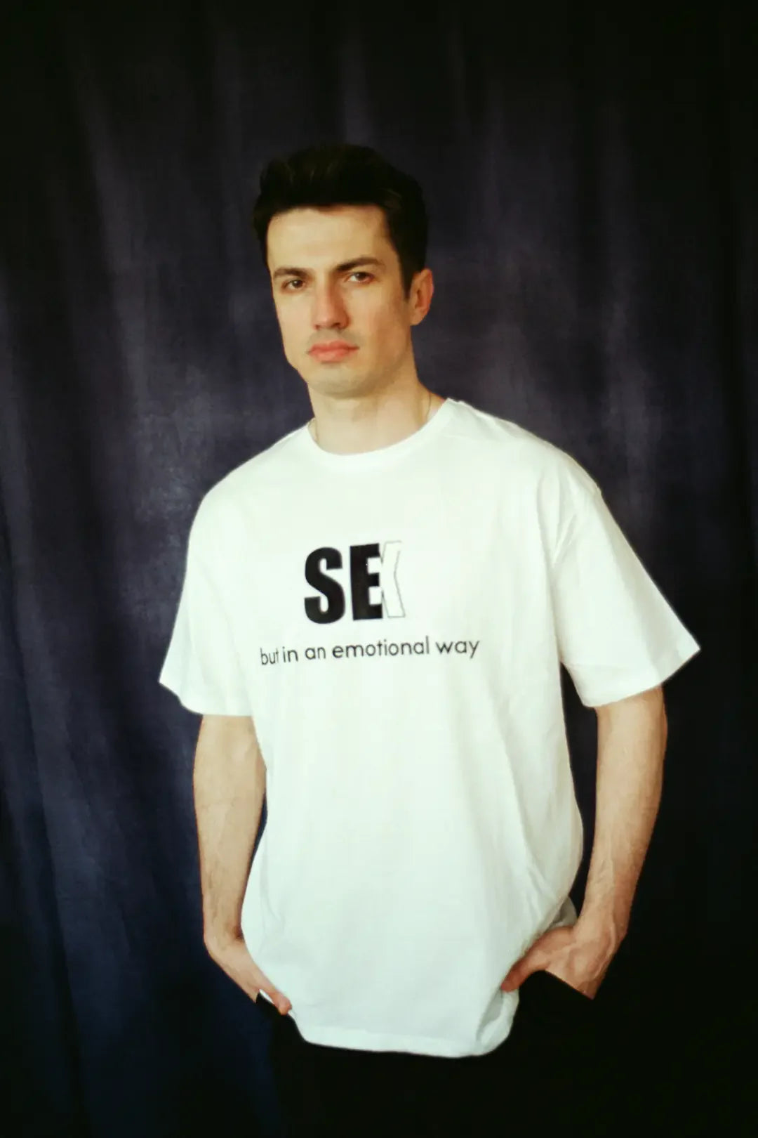 Mujj Studio-Sex But In An Emotional Way T Shirt-T-Shirts-3-Milagron.com