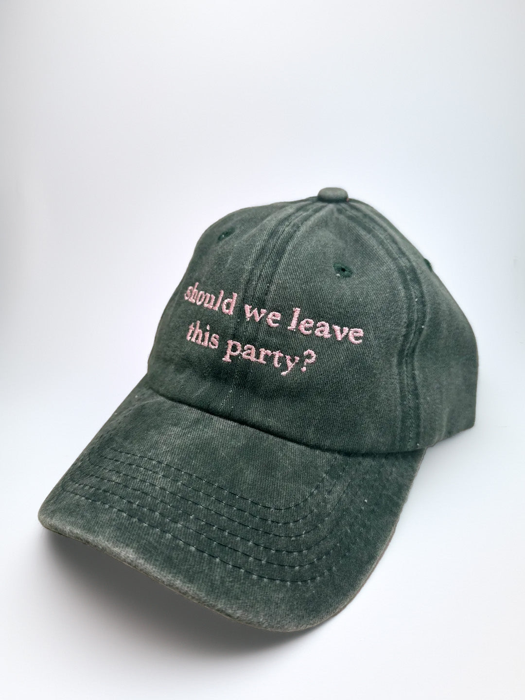 Mujj Studio-Should We Leave This Party? Cap-Şapka-4-Milagron.com