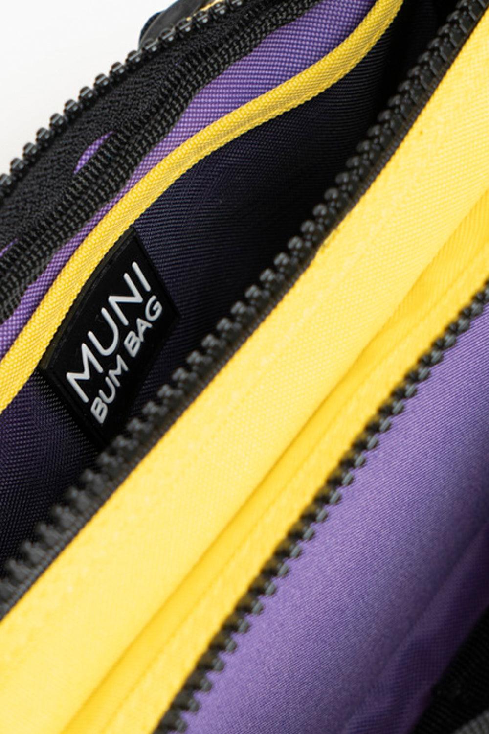 Muni Bum Bag-Double Bumbag Yellow-Omuz Çantası-4-Milagron.com