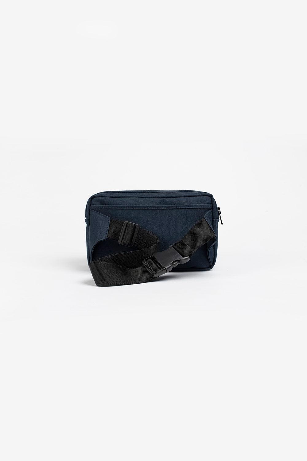 Muni Bum Bag-Grace Navy Blue Double Bumbag-Bel Çantası-3-Milagron.com