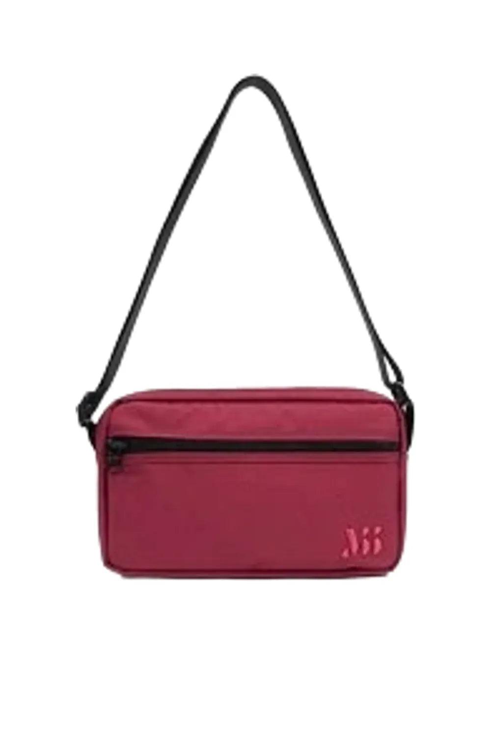 Muni Bum Bag-Grace Under Arm Cherry-Bel Çantası-1-Milagron.com