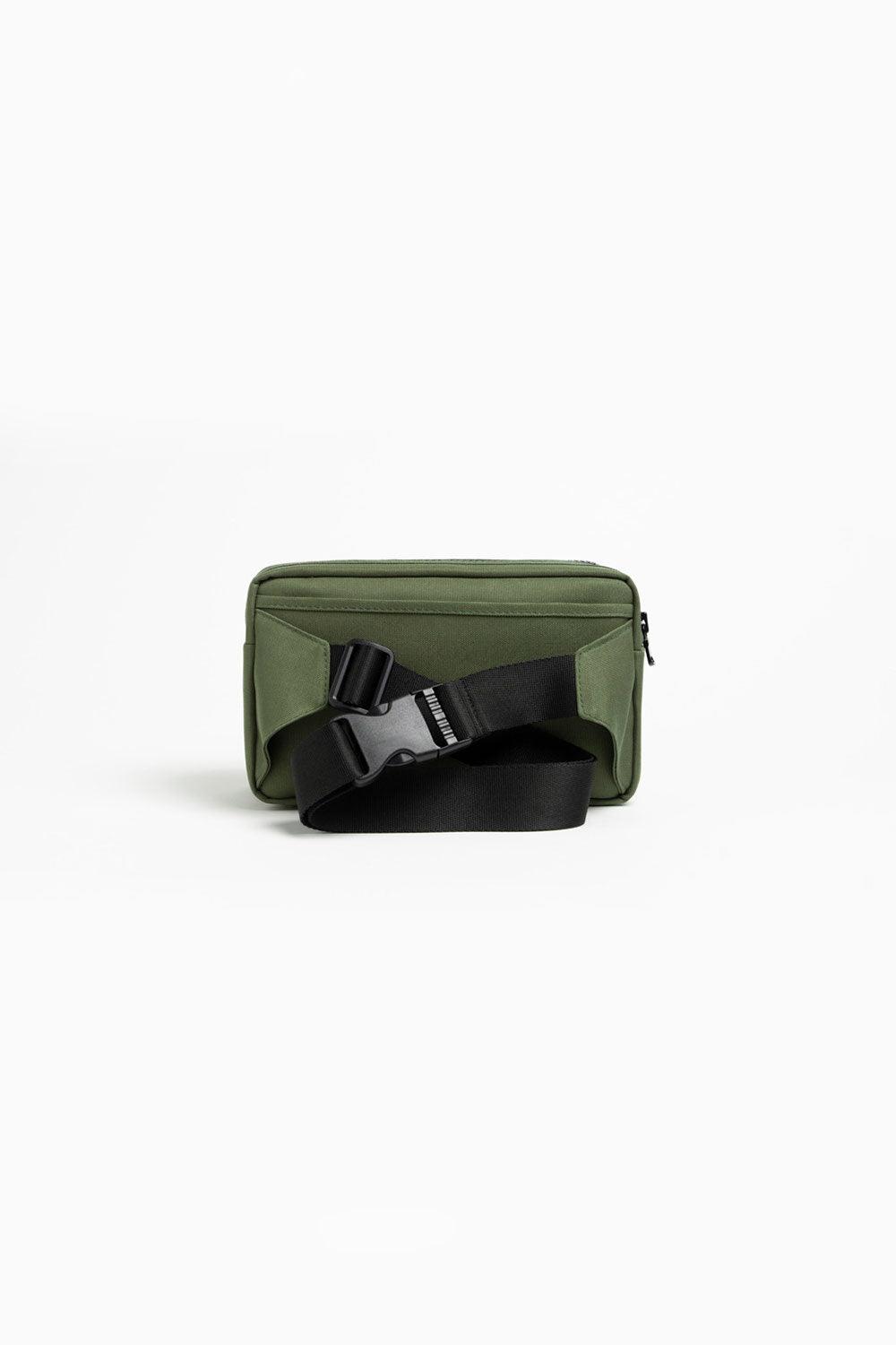 Muni Bum Bag-Khaki Double Bumbag-Bel Çantası-3-Milagron.com