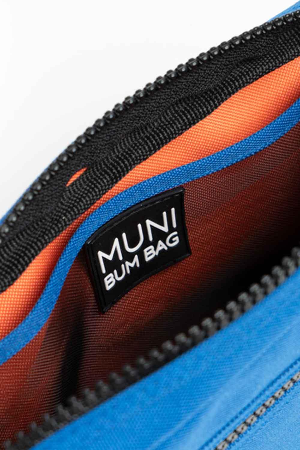 Muni Bum Bag-Royal Blue Bumbag-Bel Çantası-2-Milagron.com