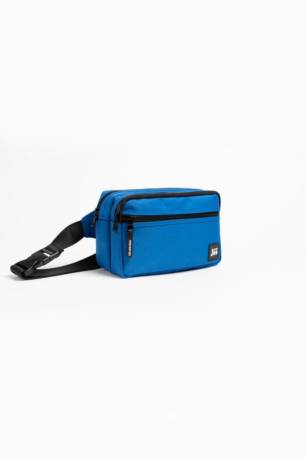 Muni Bum Bag-Royal Blue Double Bumbag-Bel Çantası-3-Milagron.com