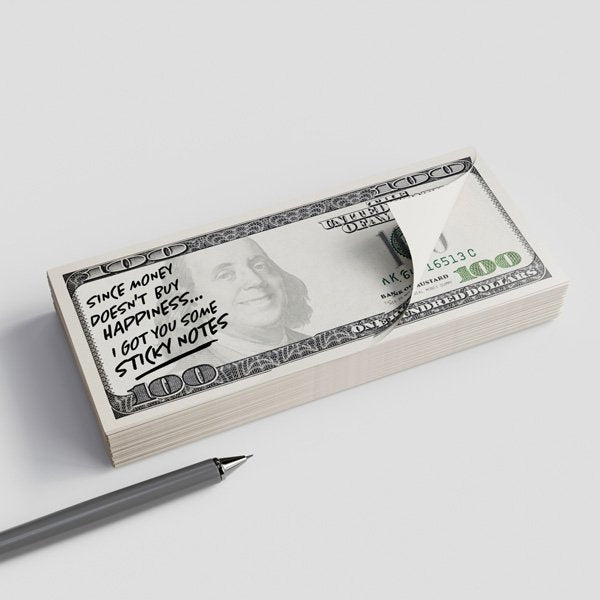 Mustard-Mustard Cash Sticky Notes Not Kağıdı-Post-it ve Notluk-3-Milagron.com