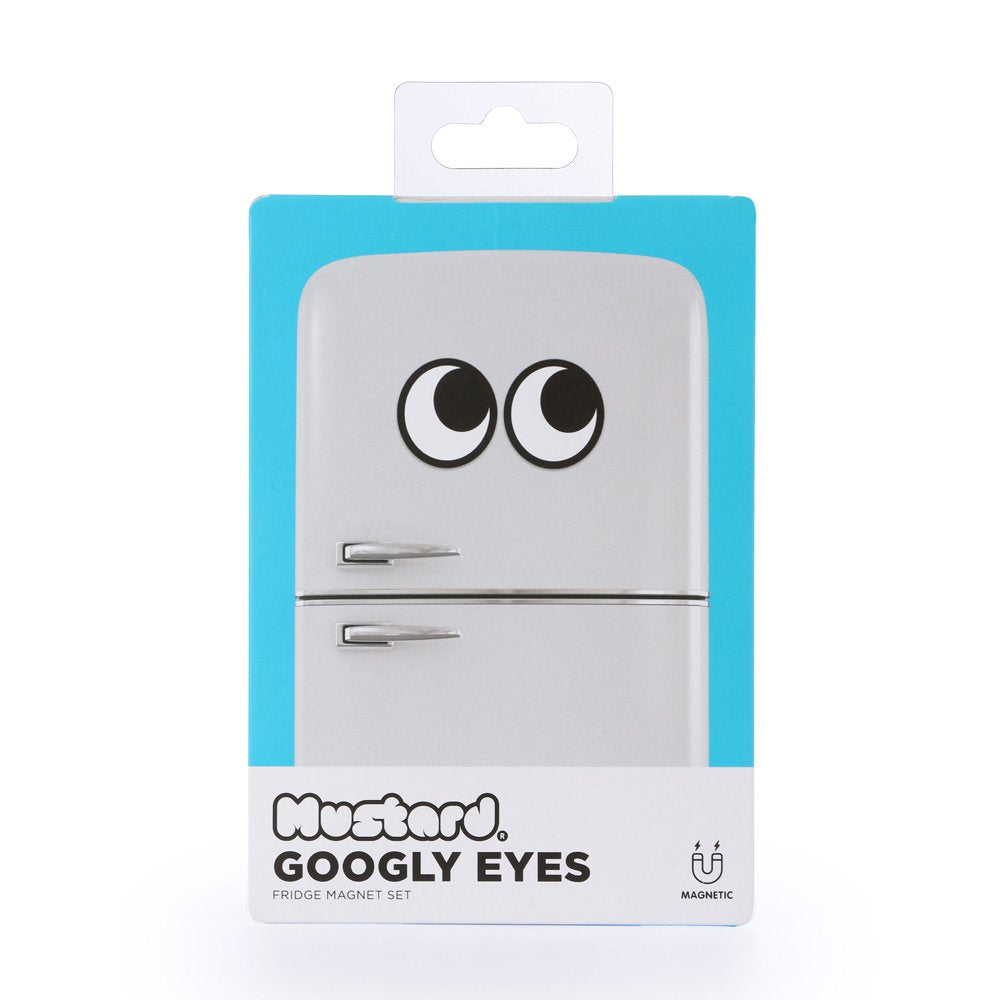 Mustard-Mustard Googly Eyes Buzdolabı Magnetleri-Magnet-2-Milagron.com
