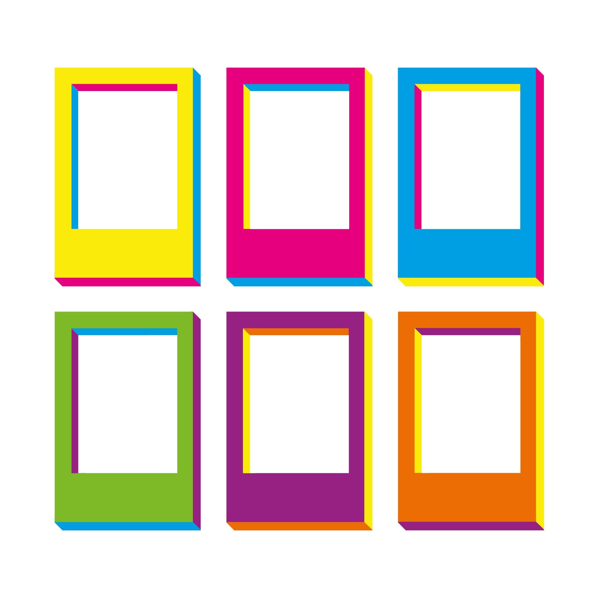 Mustard-Mustard İlüzyon çerçeveler Magnet Seti-Magnet-1-Milagron.com