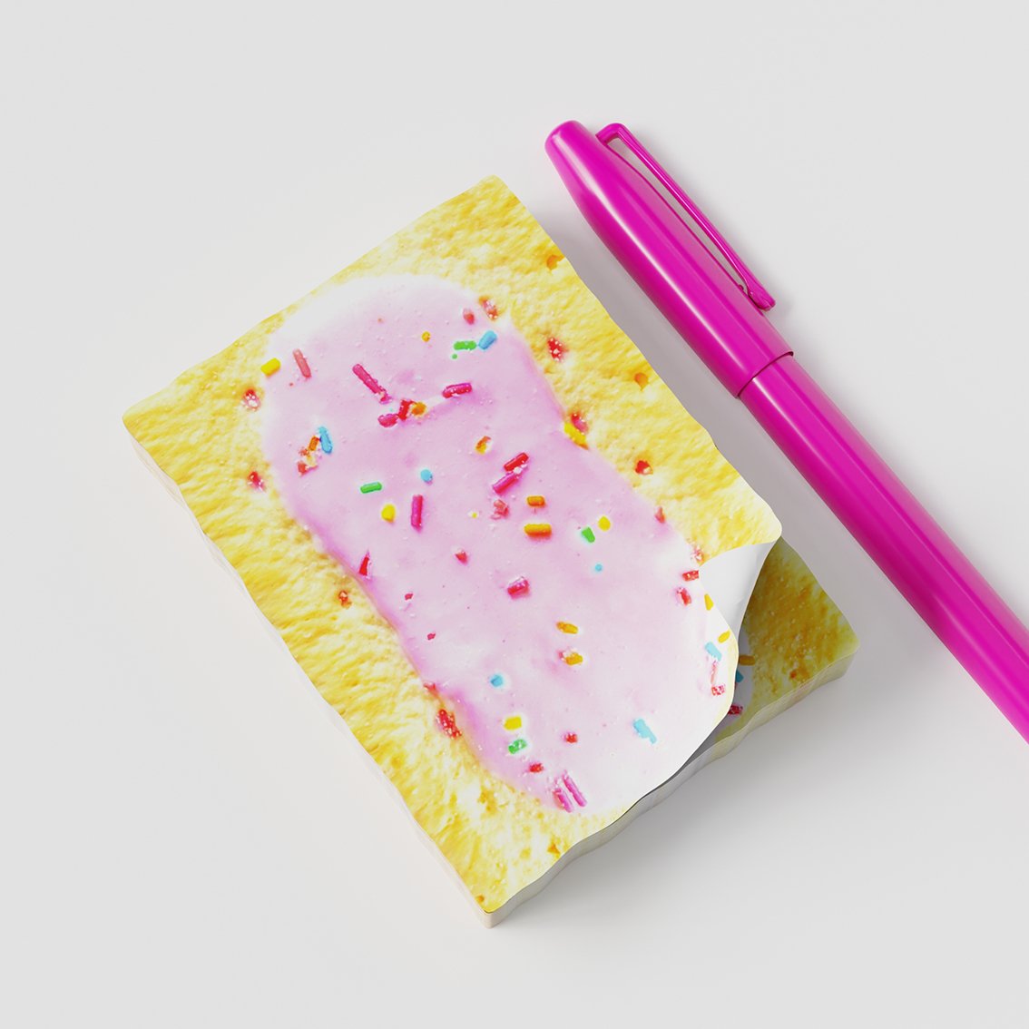 Mustard-Mustard Pop Tarts Sticky Not Kağıdı-Mustard-4-Milagron.com