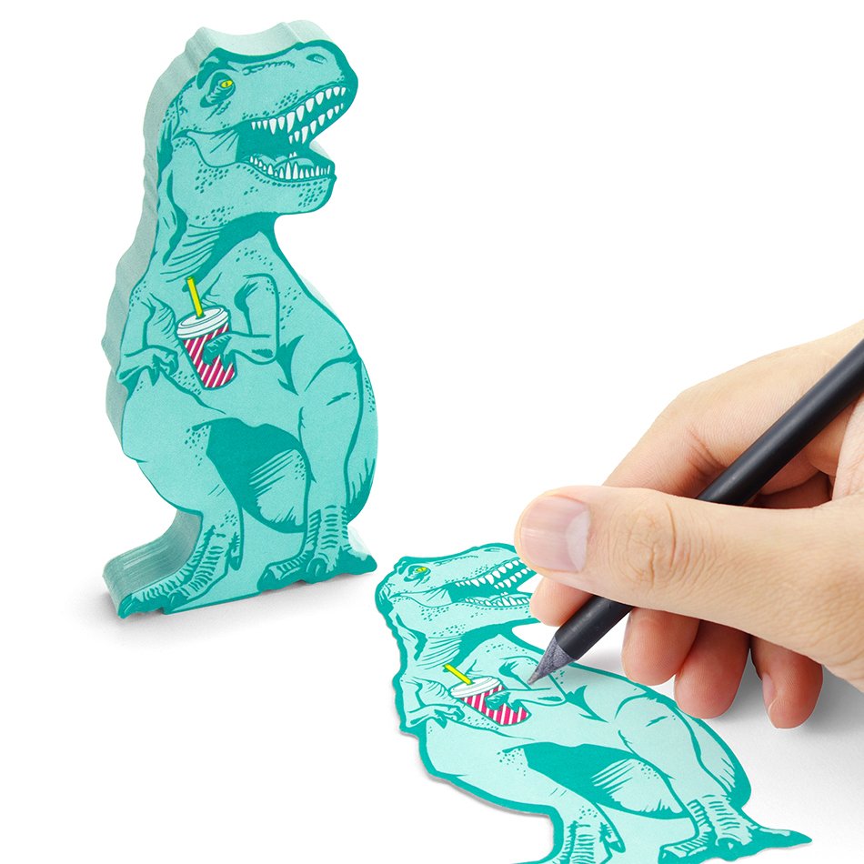 Mustard-Mustard T Rex Yapışkan Not Kağıdı-Post-it ve Notluk-3-Milagron.com