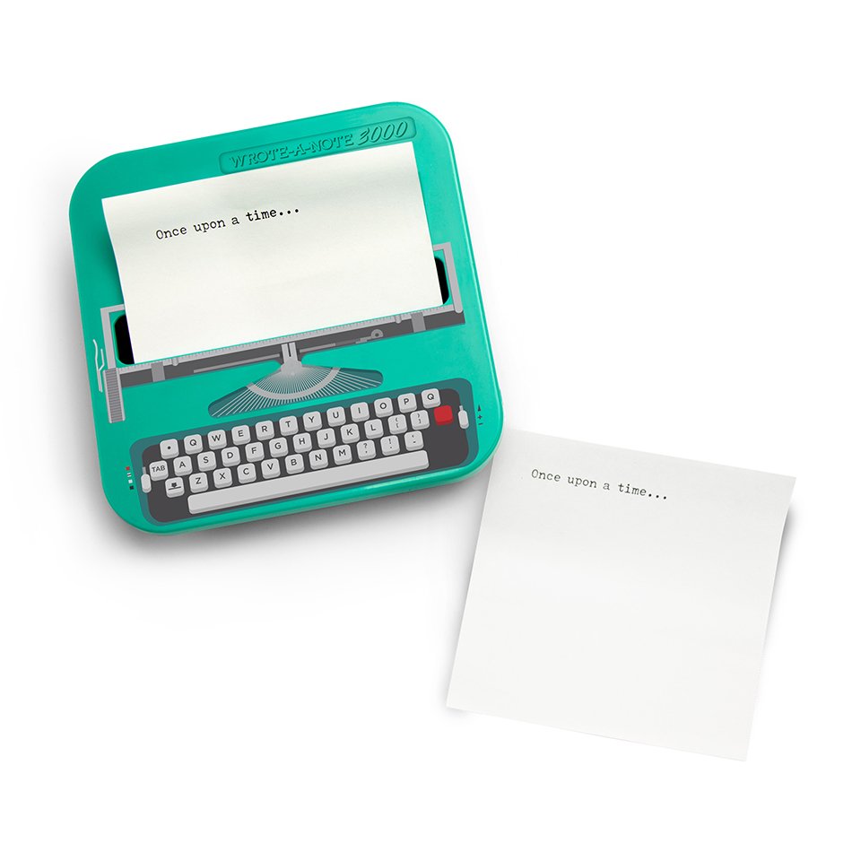 Mustard-Mustard Wrote A Note Daktilo Yapışkanlı Not Kağıdı-Post-it ve Notluk-1-Milagron.com