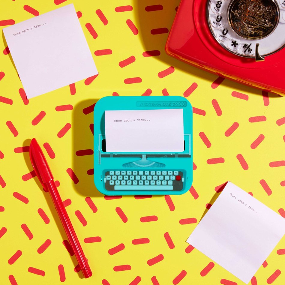 Mustard-Mustard Wrote A Note Daktilo Yapışkanlı Not Kağıdı-Post-it ve Notluk-6-Milagron.com