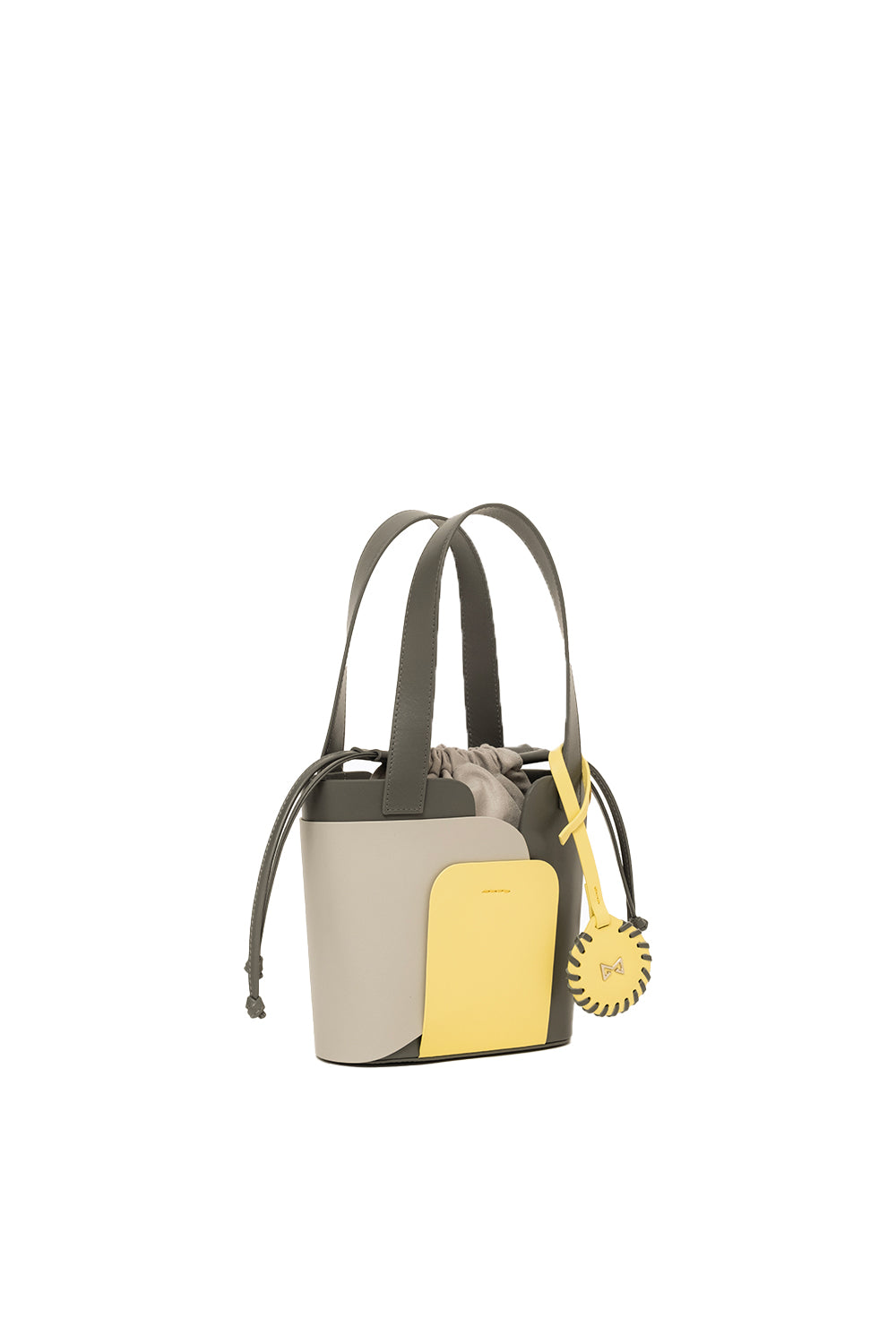 Myall-Mini Noa Bag Gri̇-El Çantası-3-Milagron.com