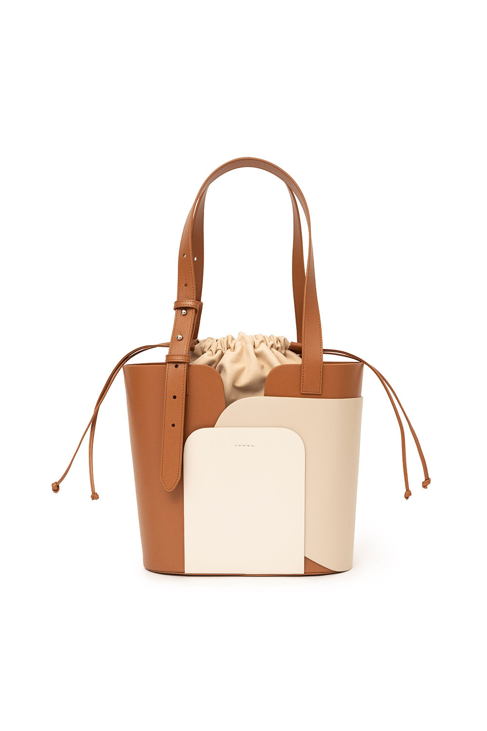 Myall-Noa Bag Bej-Omuz Çantası-2-Milagron.com