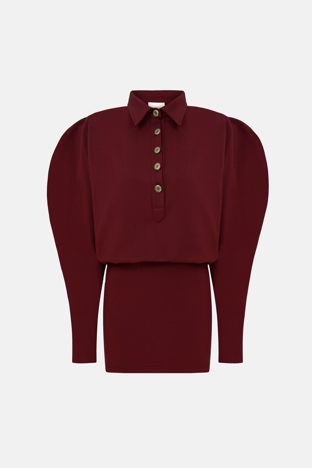 Naia-Lucky Elbise / Bordo-Elbise-6-Milagron.com