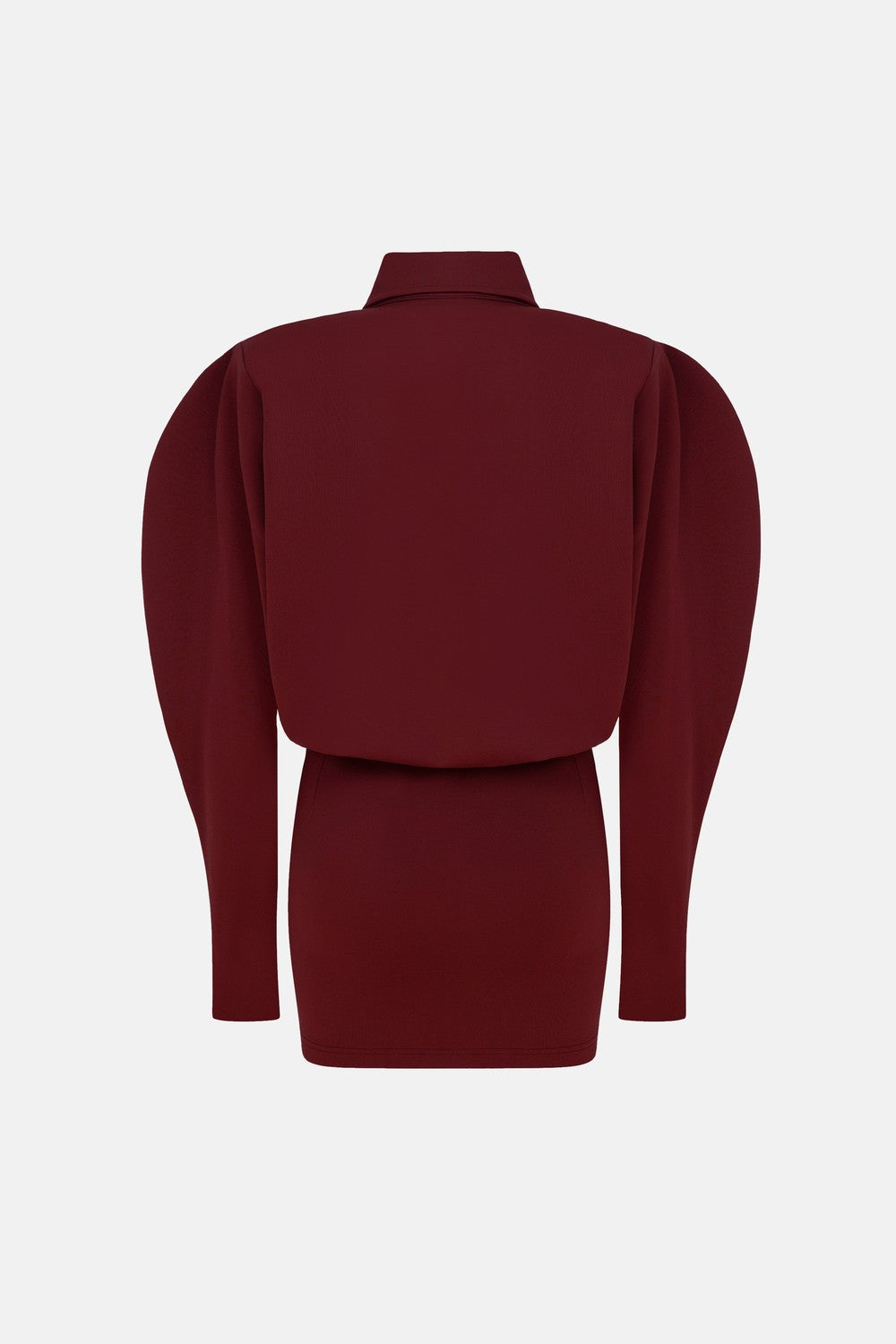 Naia-Lucky Elbise / Bordo-Elbise-7-Milagron.com