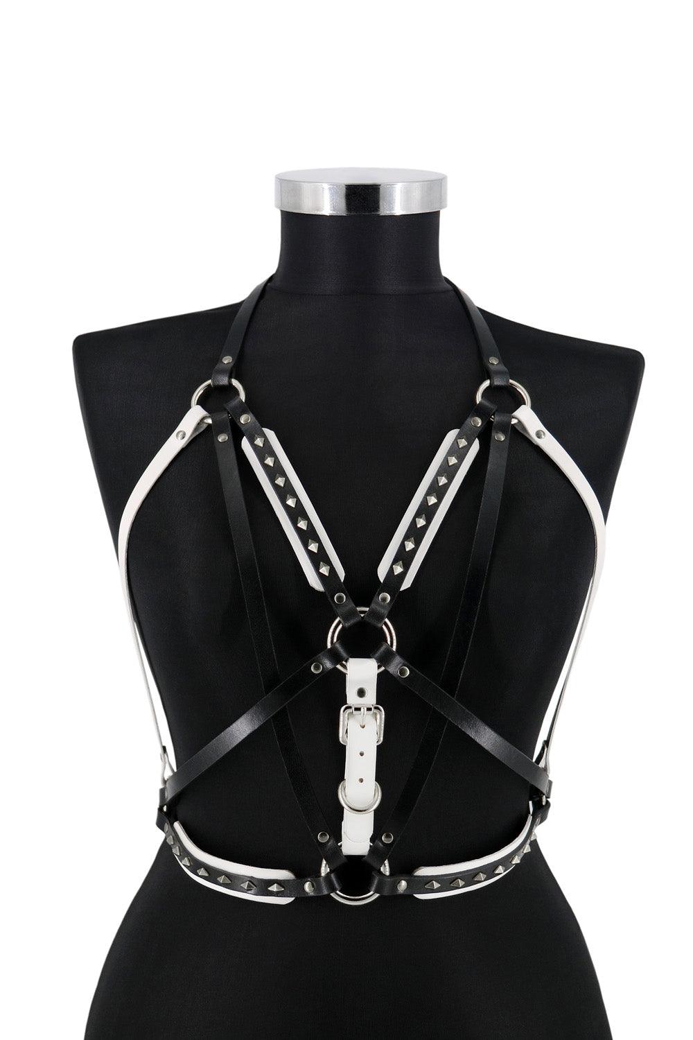 NØ | NAZ OZTURNA-Diva Harness Silver-Kemer-1-Milagron.com
