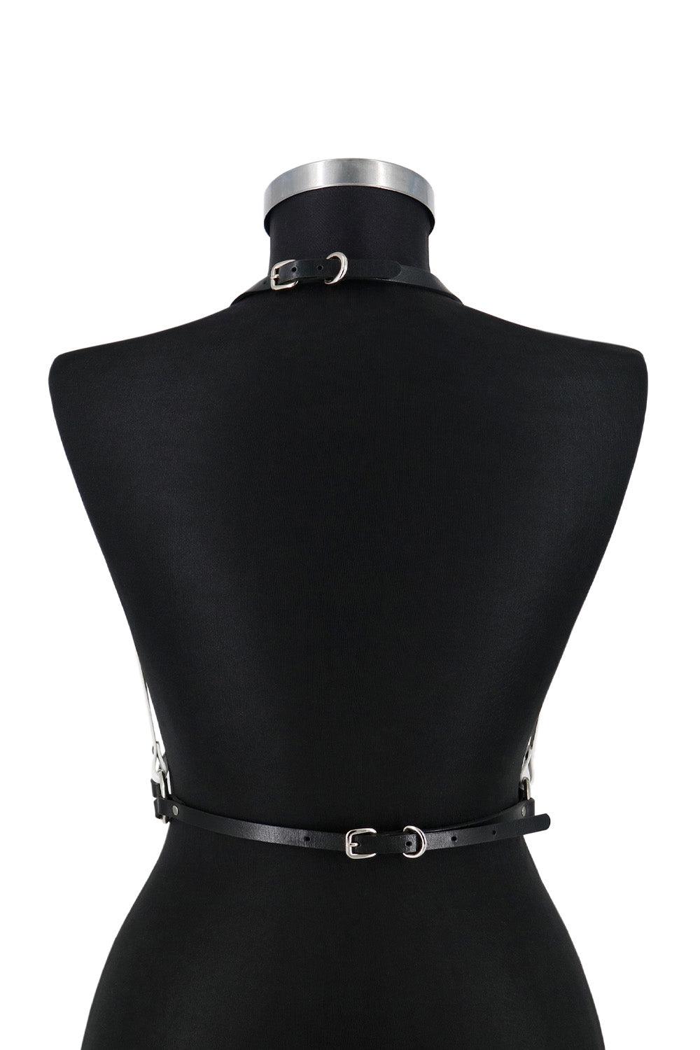 NØ | NAZ OZTURNA-Diva Harness Silver-Kemer-2-Milagron.com
