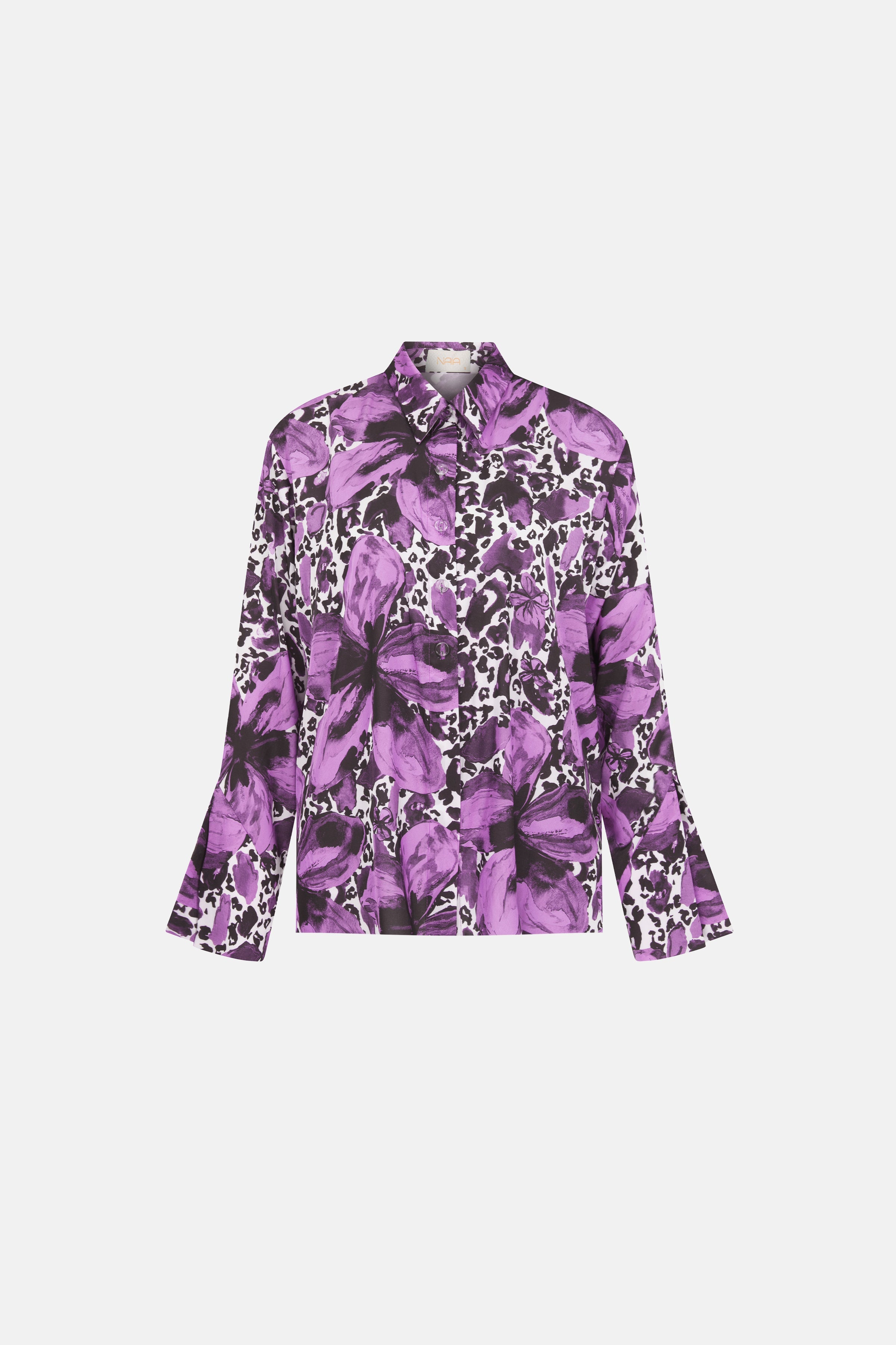 Naia-Aura Şortlu Takım / Siyah Pembe Çiçekli-Alt - Üst Takım-4-Milagron.com